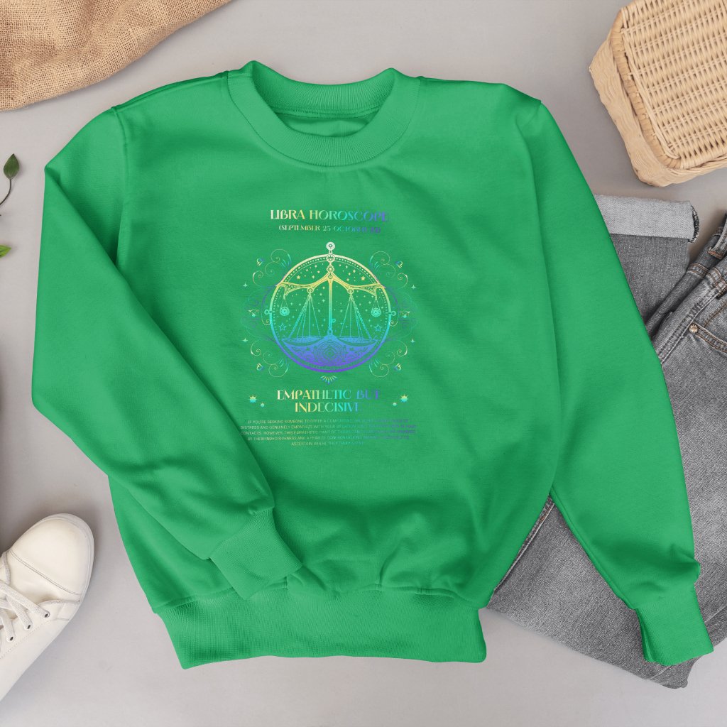 Libra Zodiac Sweater P R P B G The Healing Libra